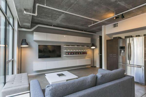 Luxe + Modern Johnny Cash Inspired Executive Condo Nashville Buitenkant foto